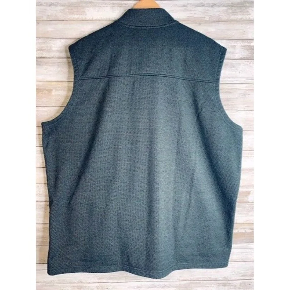 Adidas 2XL Men's Green Sleeveless‎ Golf Vest